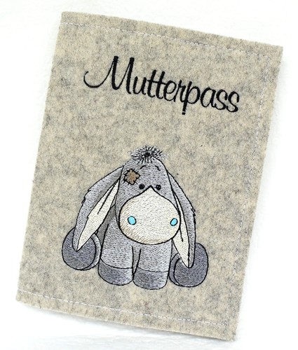 Bestickte mutterpasshülle - mutterpasshülle,